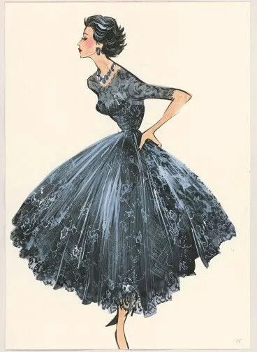 服裝與影視設(shè)計(jì)中的靈感來源 從效果圖到手稿的藝術(shù)探索